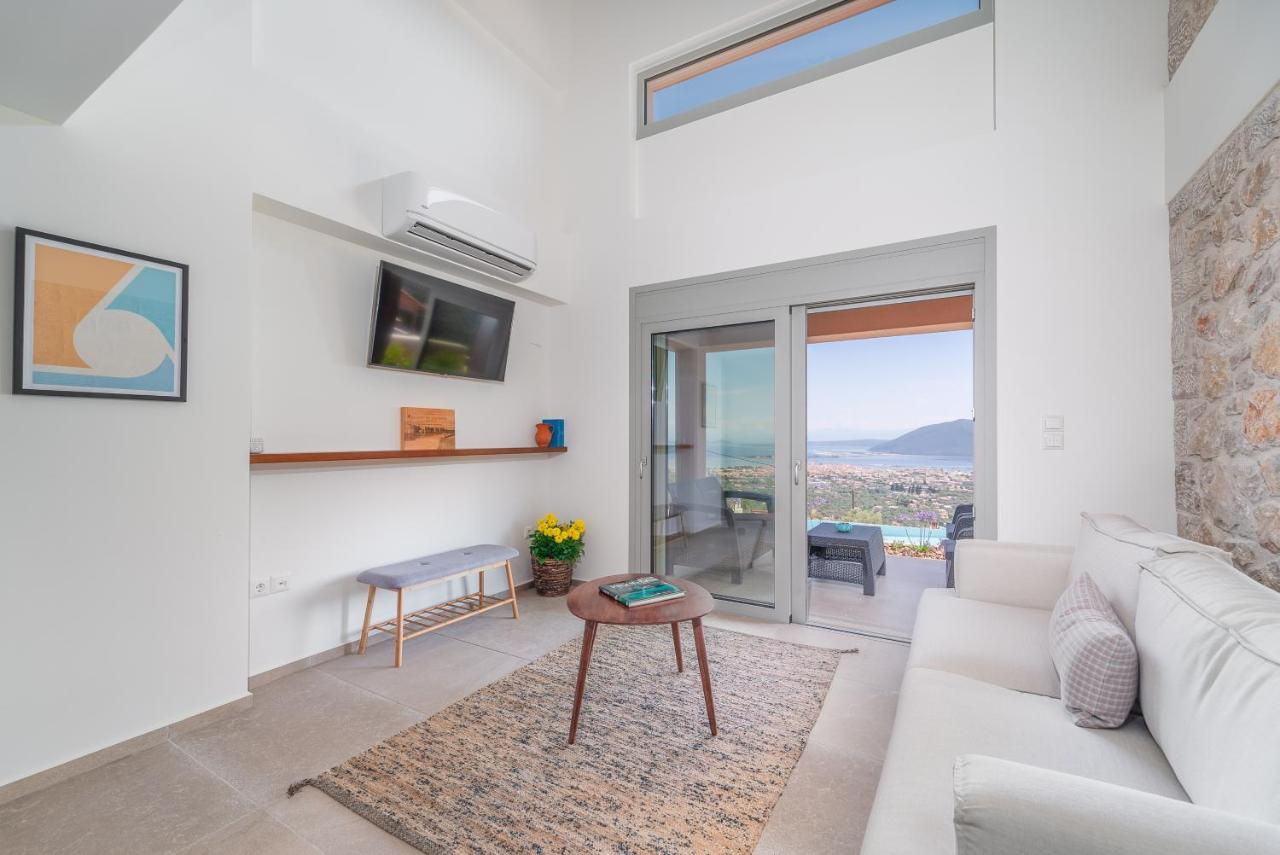 31 Blue Ionian Villas Apolpaina Exterior foto