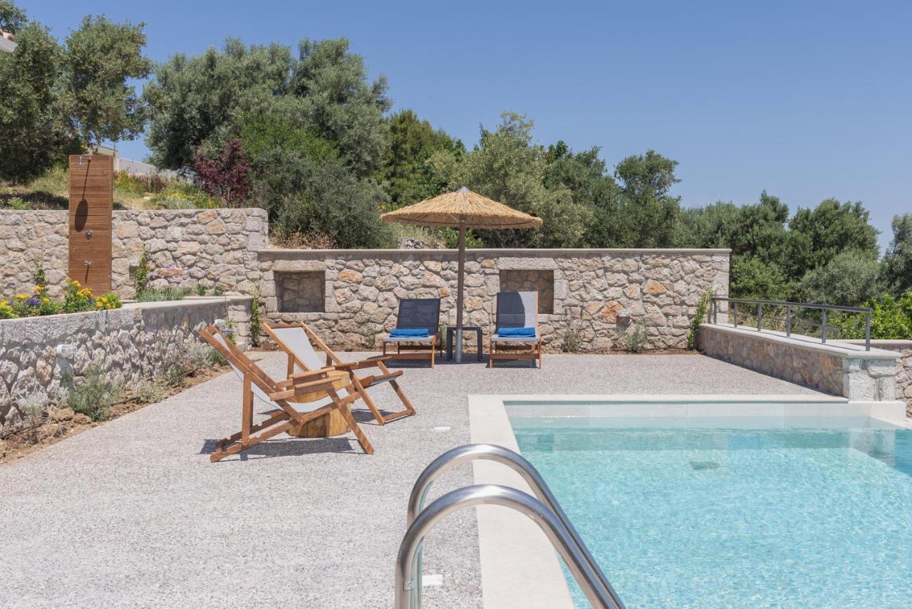 31 Blue Ionian Villas Apolpaina Exterior foto