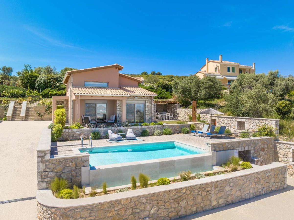 31 Blue Ionian Villas Apolpaina Exterior foto