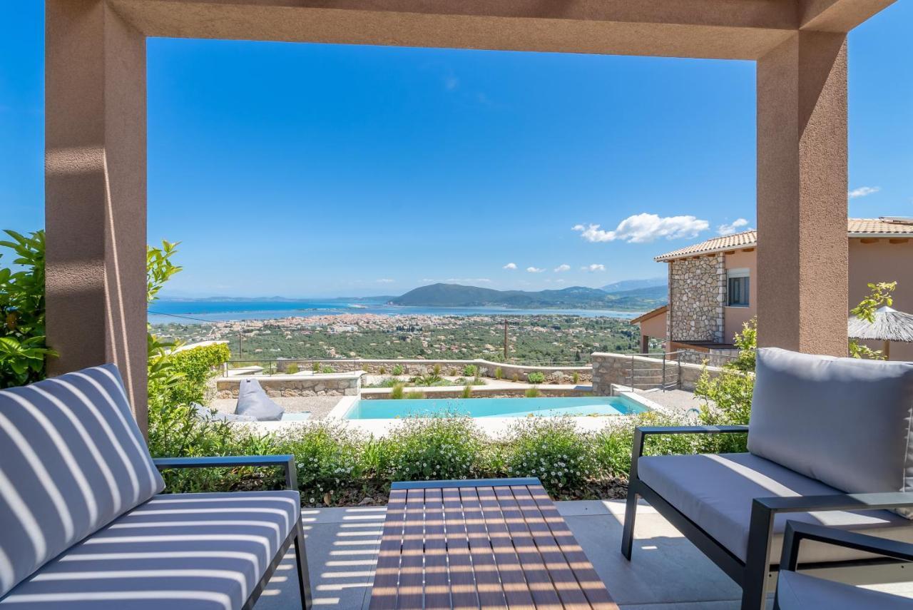 31 Blue Ionian Villas Apolpaina Exterior foto